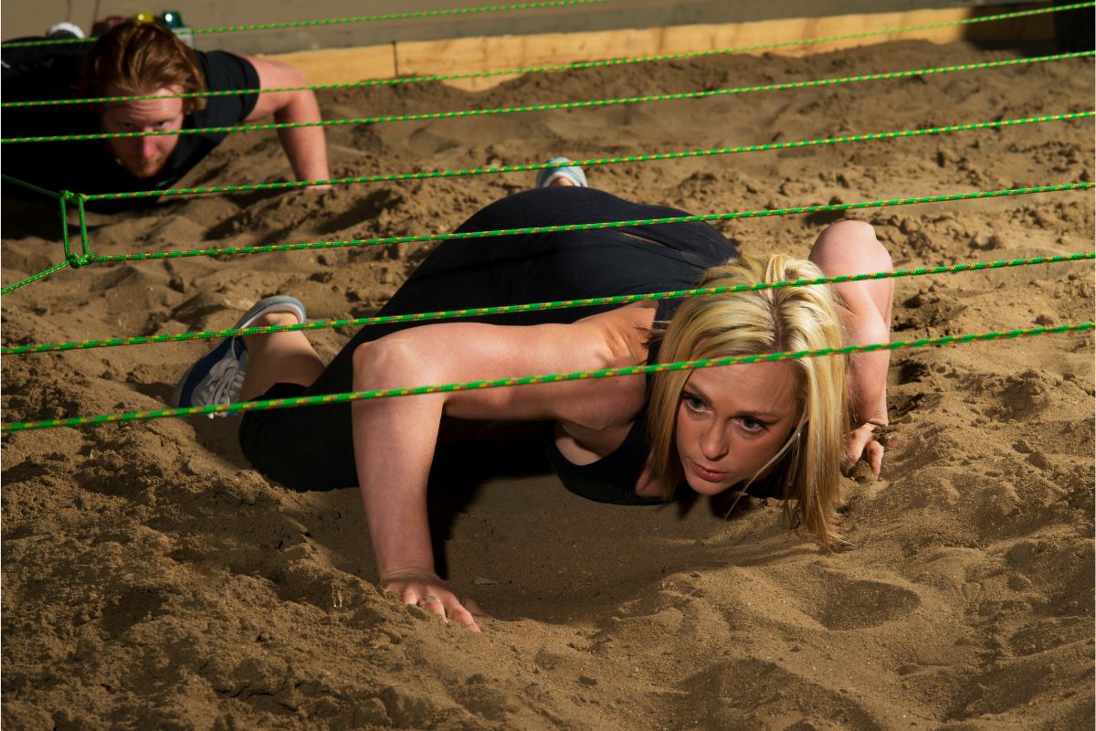 Spartan Super is harder than Spartan Sprint, and it takes 3-4 hours to complete on average.