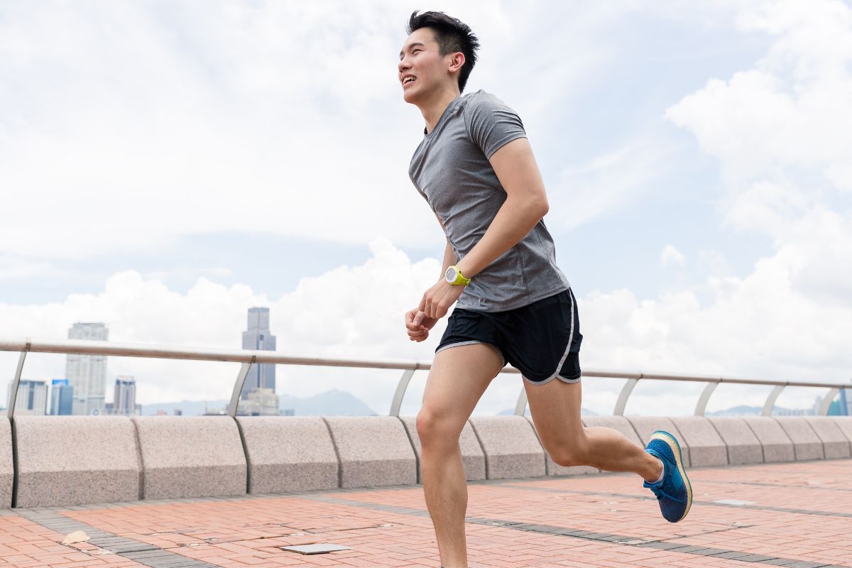Unlined running shorts compared to lined.